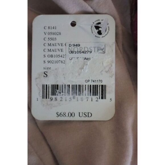 Intimately Free People OB1054279 WMN Sz S Mauve/Pink Straps In The Back Bodysuit - Picture 4 of 10